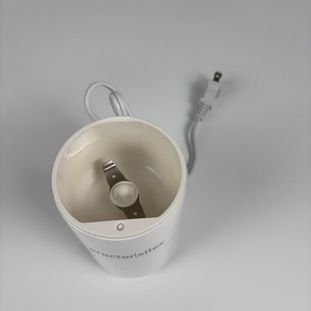 Proctor Silex 80301PS Coffee Grinder REPLACEMENT MOTOR BASE ONLY - White